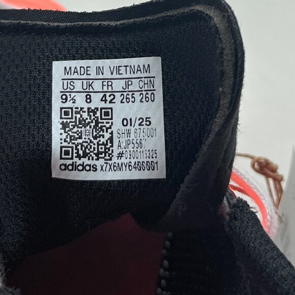 adidas Originals Adizero Aruku Women 9.5 Running Shoes Coral Purple White JP5567 - Picture 9 of 10